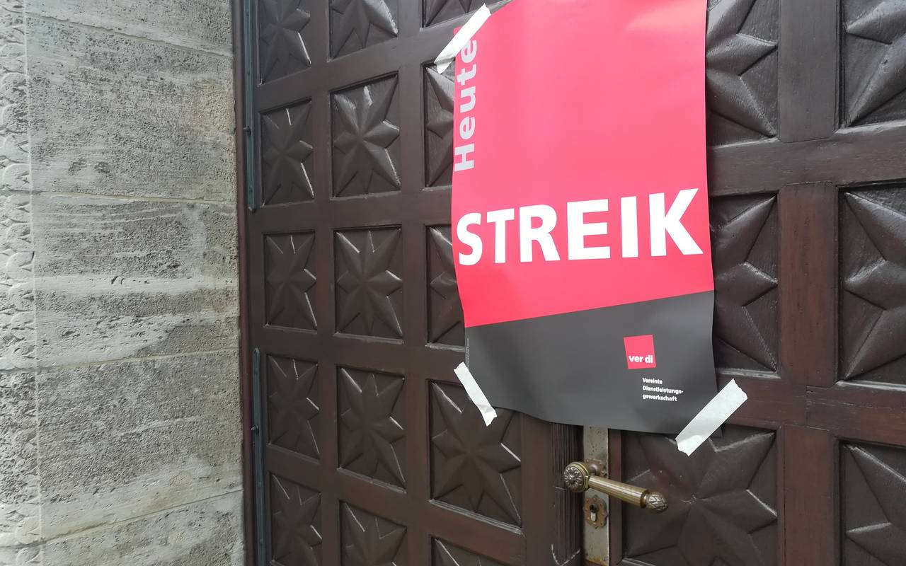 Verdi bestreikt die Mülheimer Verwaltung