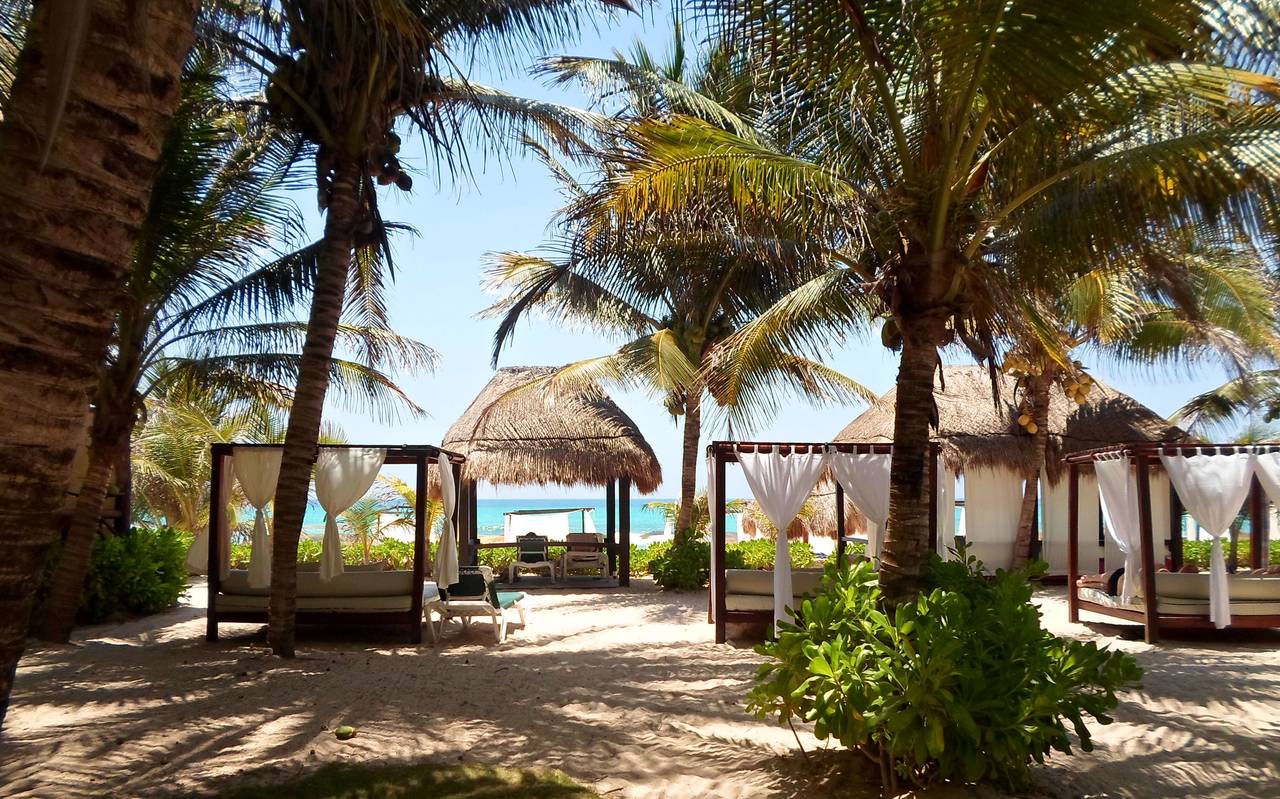 Strand und Urlaub