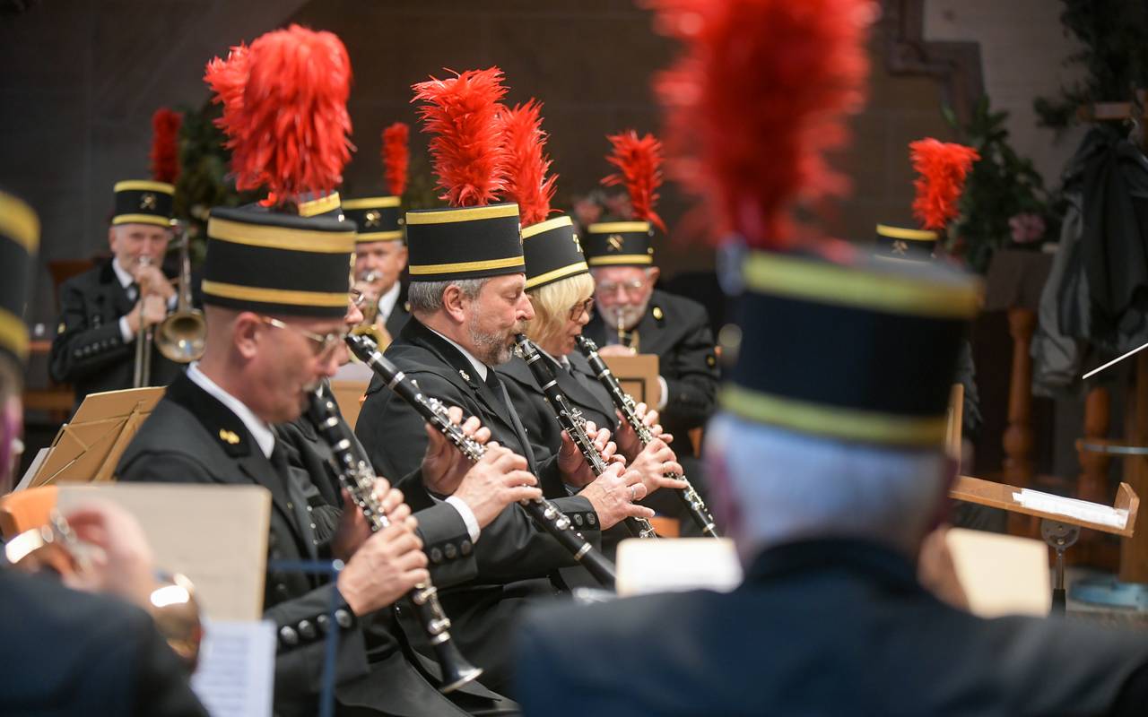 Bergwerksorchester spielt