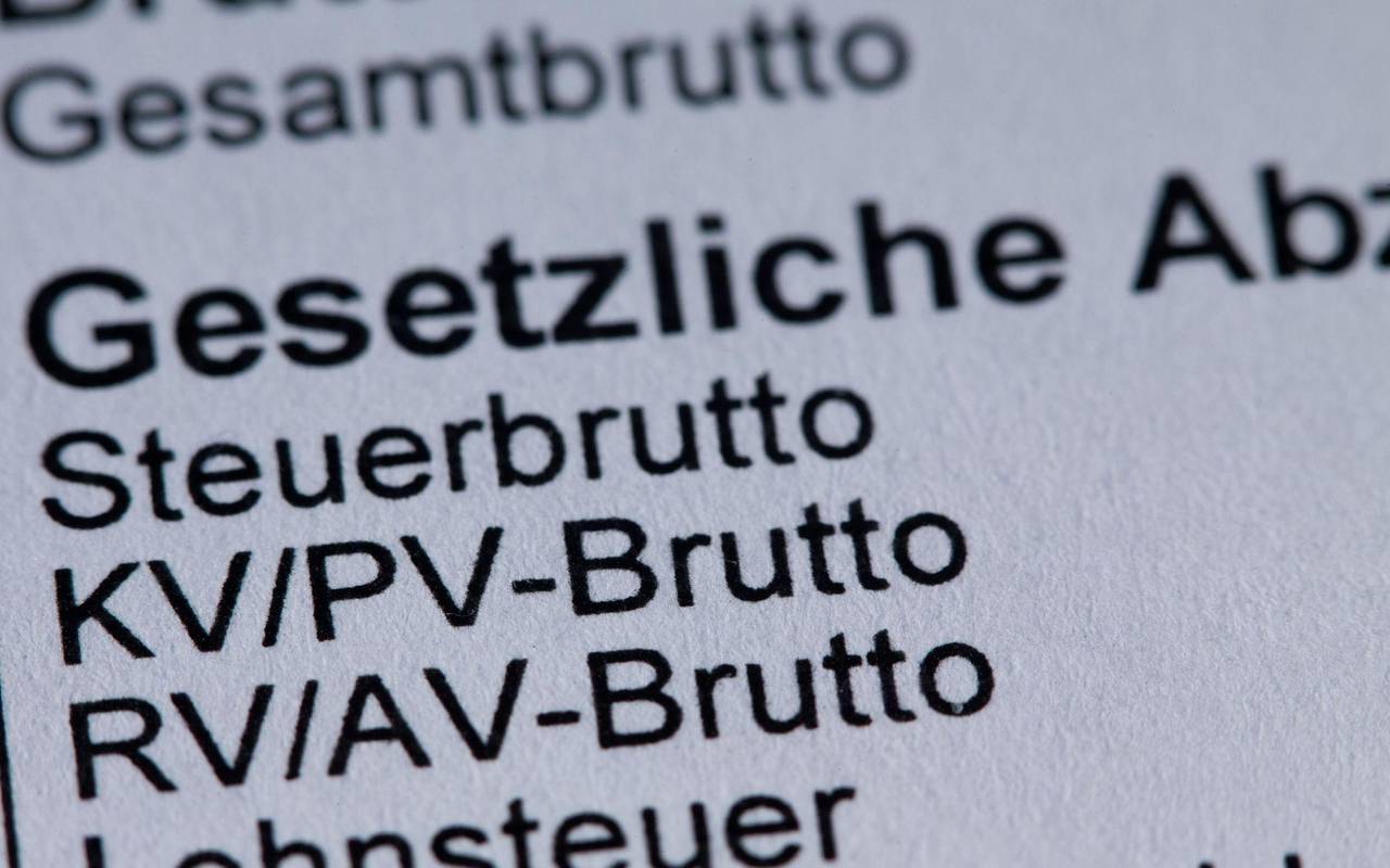 Abzug durch Sozialbeiträge