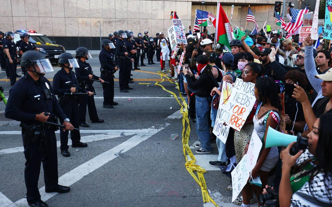 «No Kings»-Demonstrationen - Los Angeles