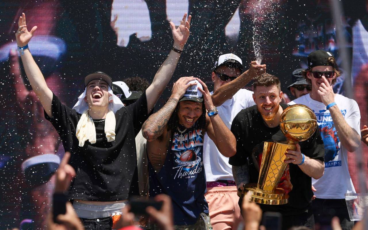 NBA-Meisterschaftsfeier Oklahoma City Thunder
