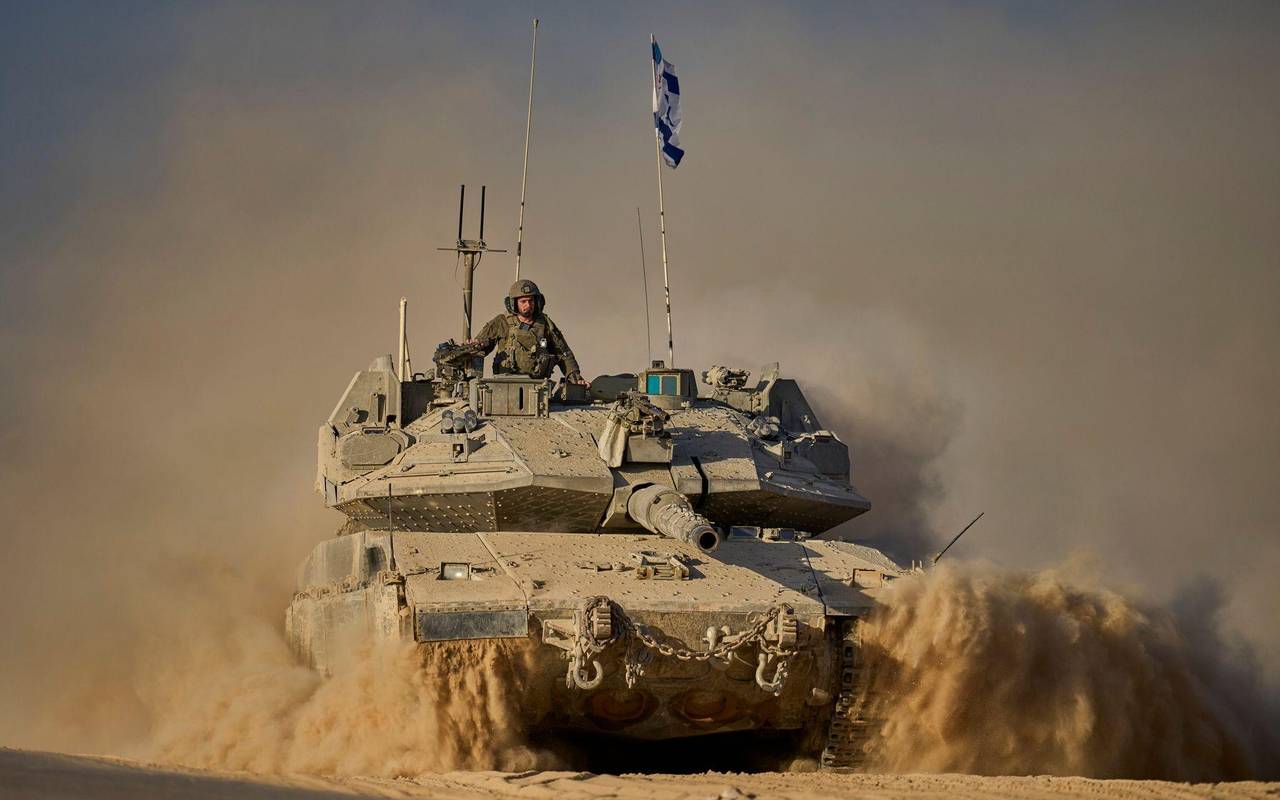 Nahostkonflikt - Grenze zwischen Israel und Gaza