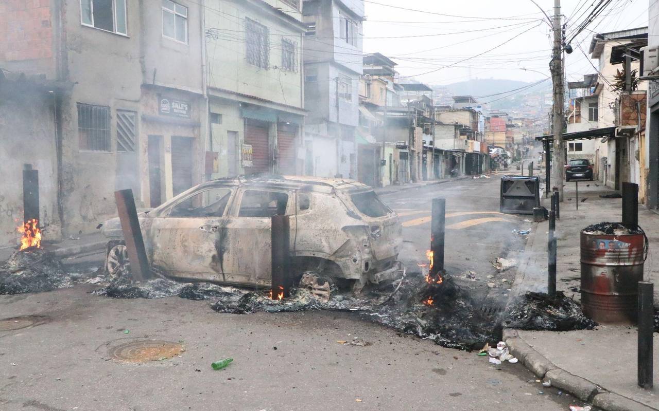 Polizeieinsatz in Favelas in Rio de Janeiro