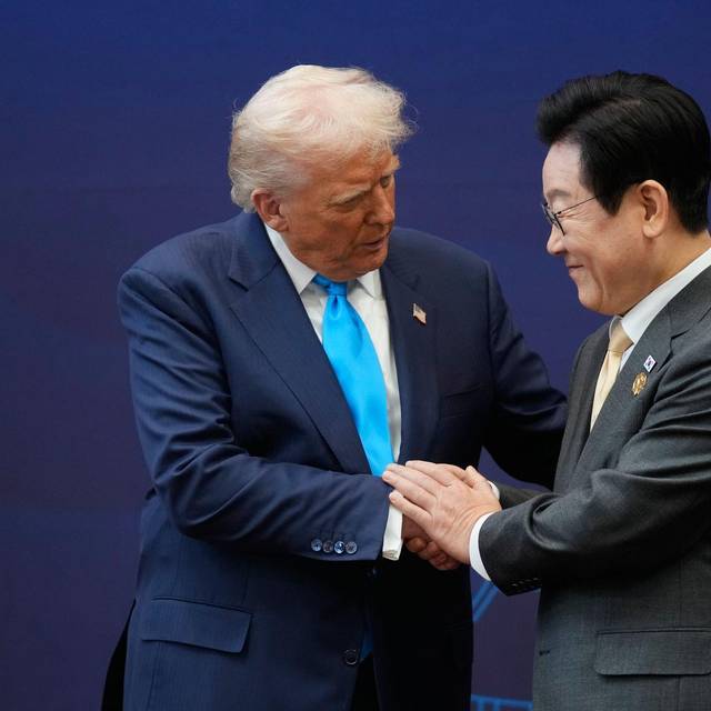 US-Präsident Trump in Südkorea