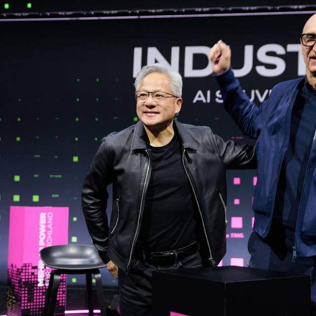Telekom und Nvidia stellen KI-Fabrik vor