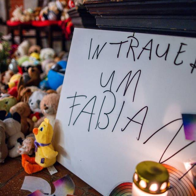 Anteilnahme am Tod des achtjährigen Fabian