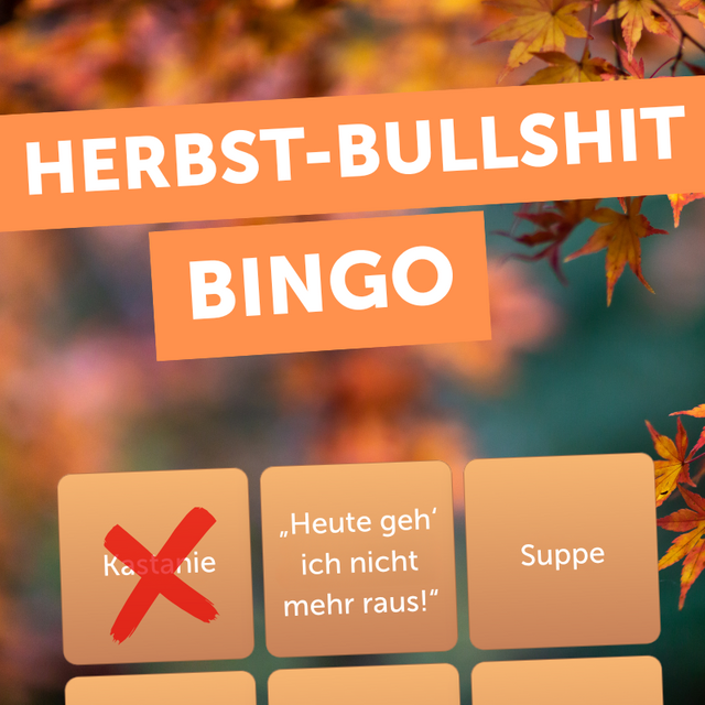 Herbst-Bullshit-Bingo