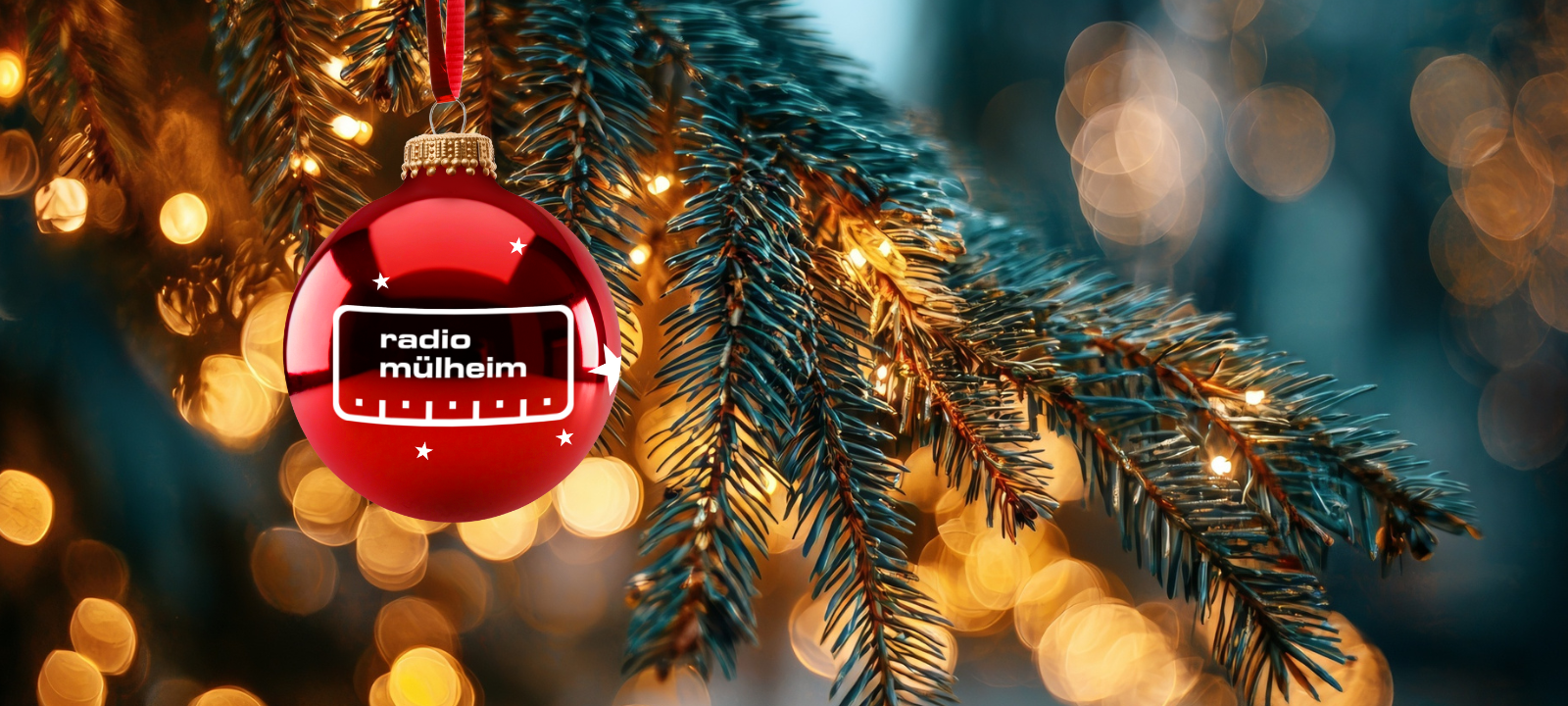 Ihr spendet - wir schenken euch eine Radio Weihnachtskugel