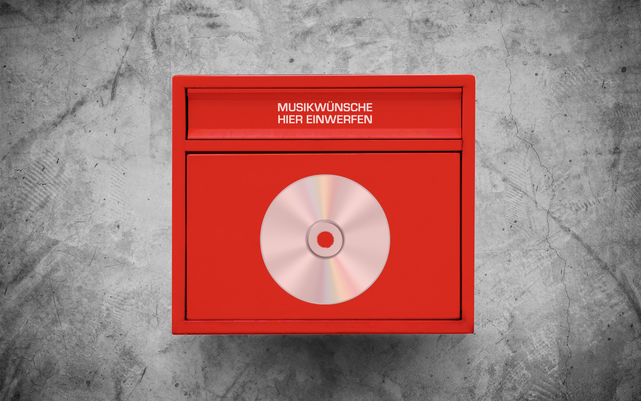 Musikwunsch Briefkasten CD Musik