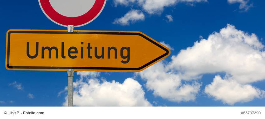 Düsseldorfer Straße Richtung Innenstadt gesperrt