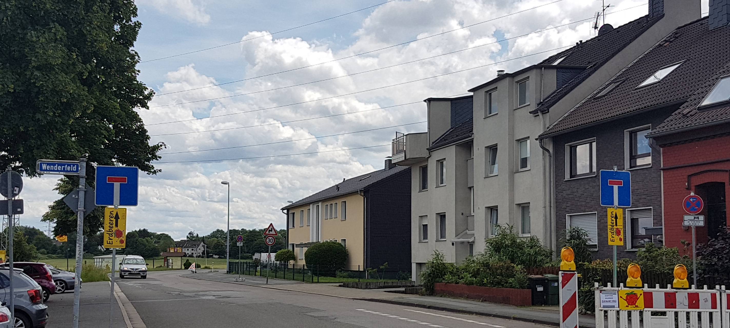Ausbaupläne für die Oberheidstraße