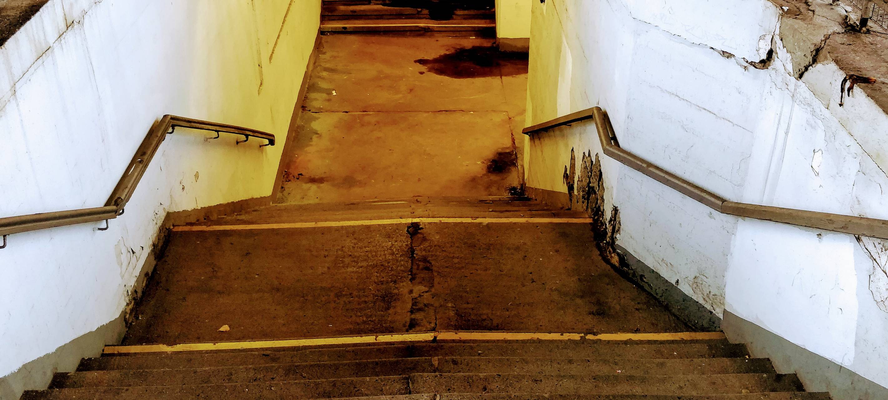 Zustände am Bahnhof West