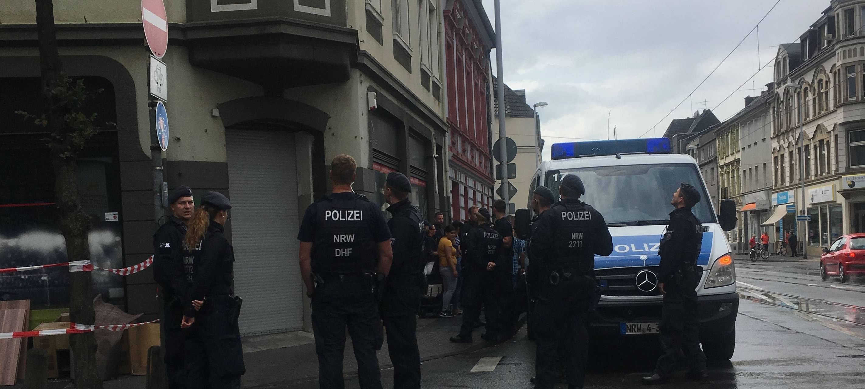 Kontrolle von Schrottimmobilie in Eppinghofen