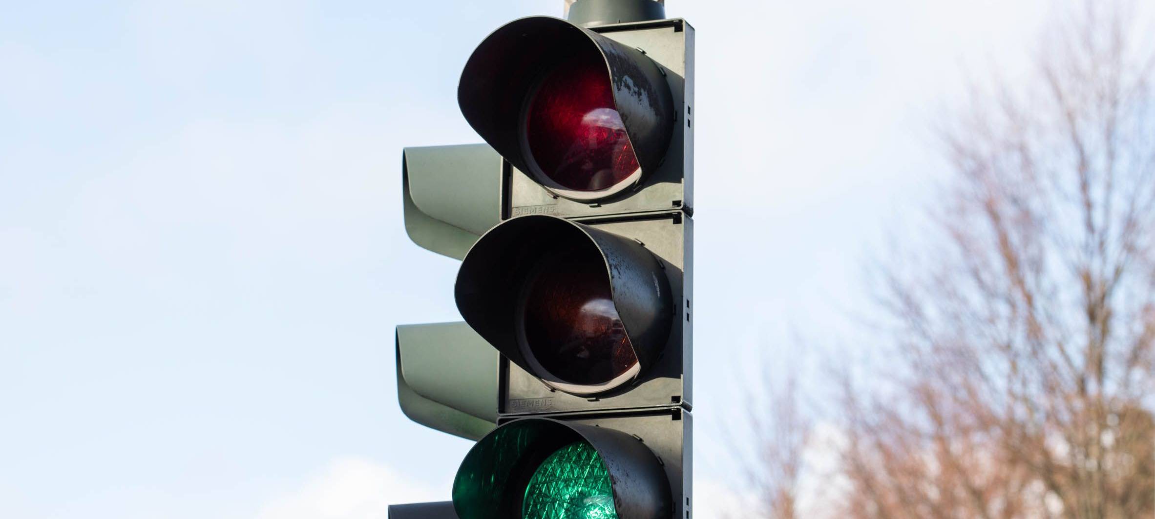 Ampelanlage Frohnhauser Weg: Aktuell keine "grüne Welle"