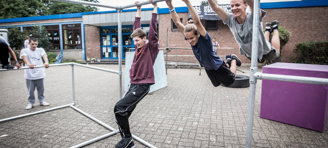 RuhrJam mit Parkour-Workshops