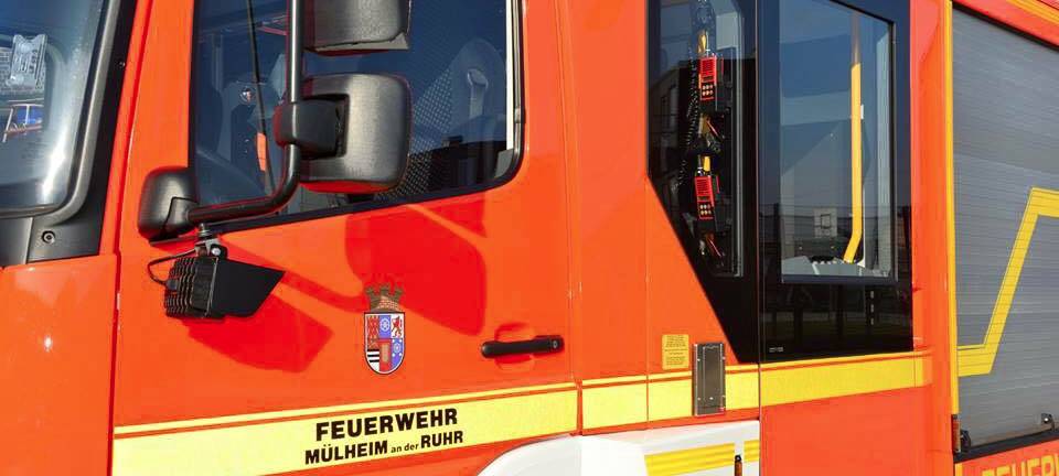 Küche steht in Flammen