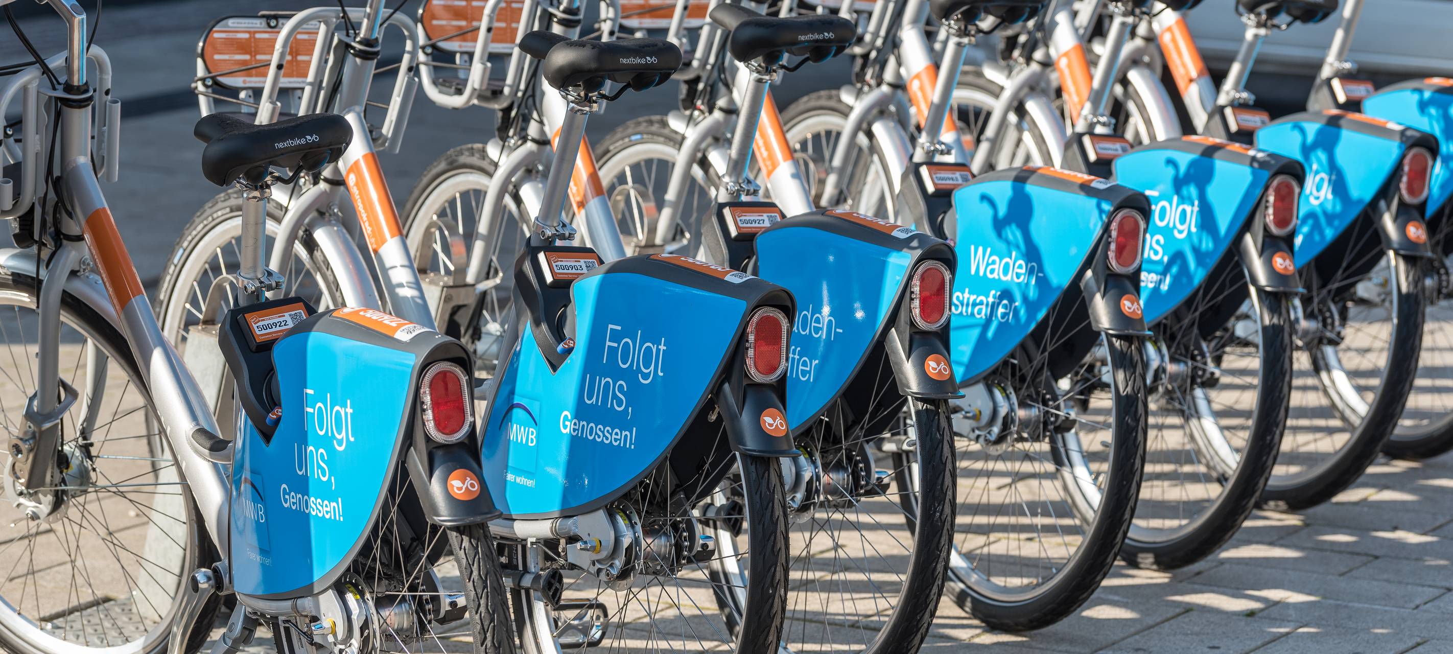 Neue Mieträder in Mülheim