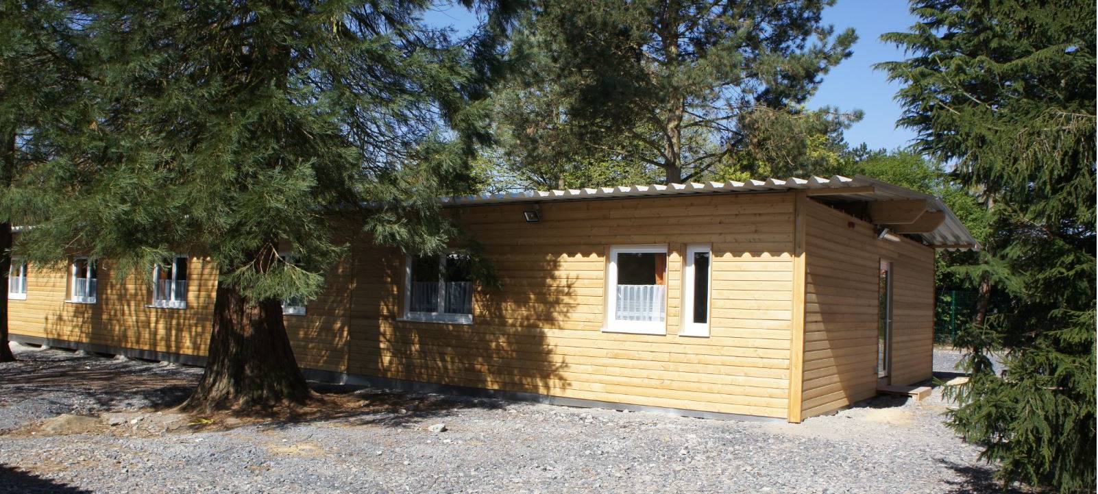 "Notwohnen" im Flüchtlingsdorf Saarn