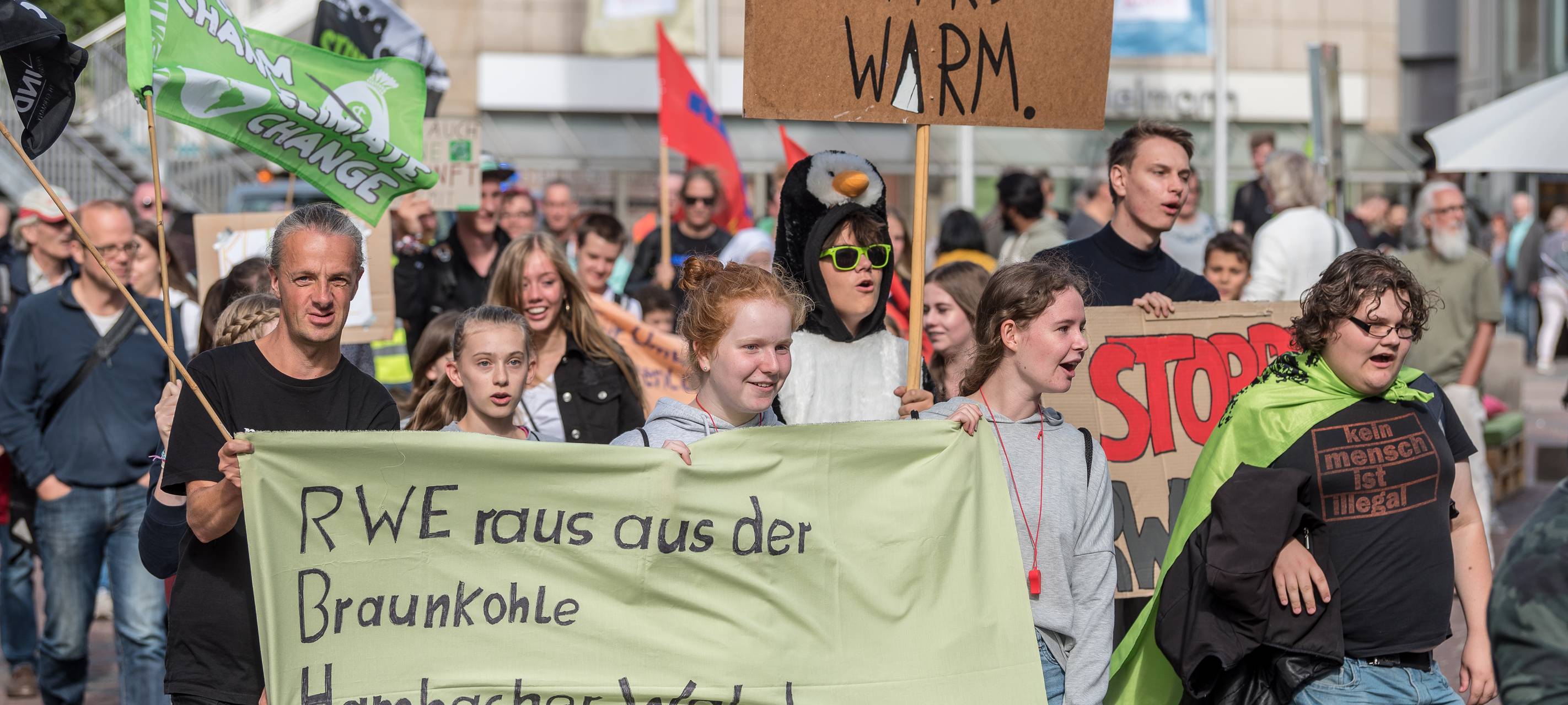 Fridays for Future Demo startet um 14 Uhr