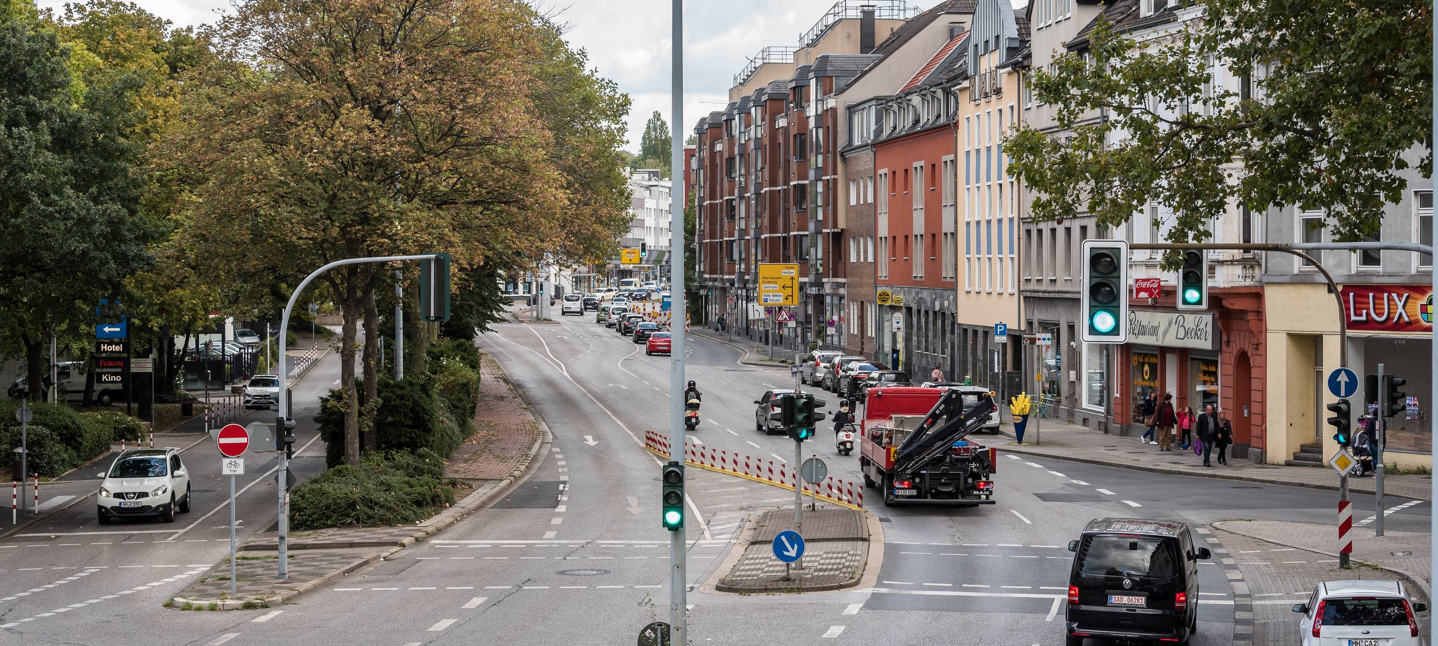 Teilsperrung auf Dickswall