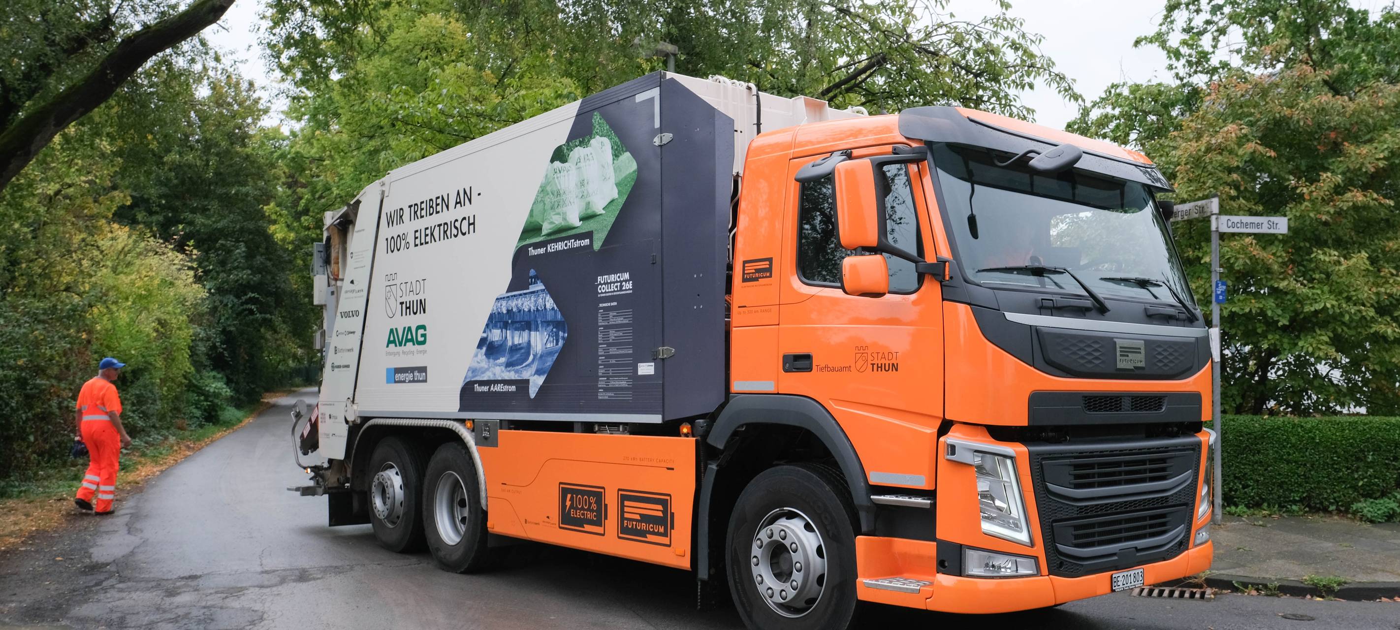 E-Müllwagen im Test