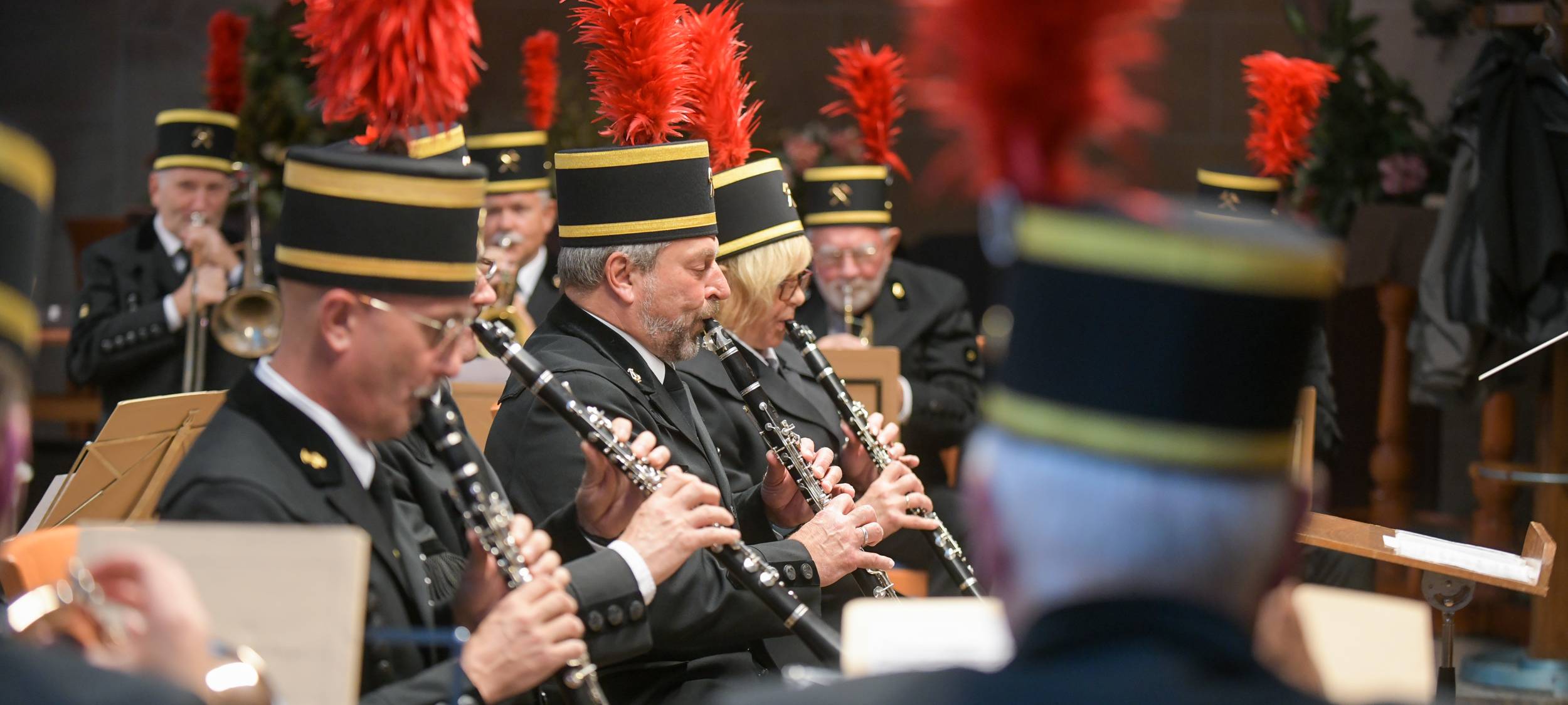 Bergwerksorchester spielt
