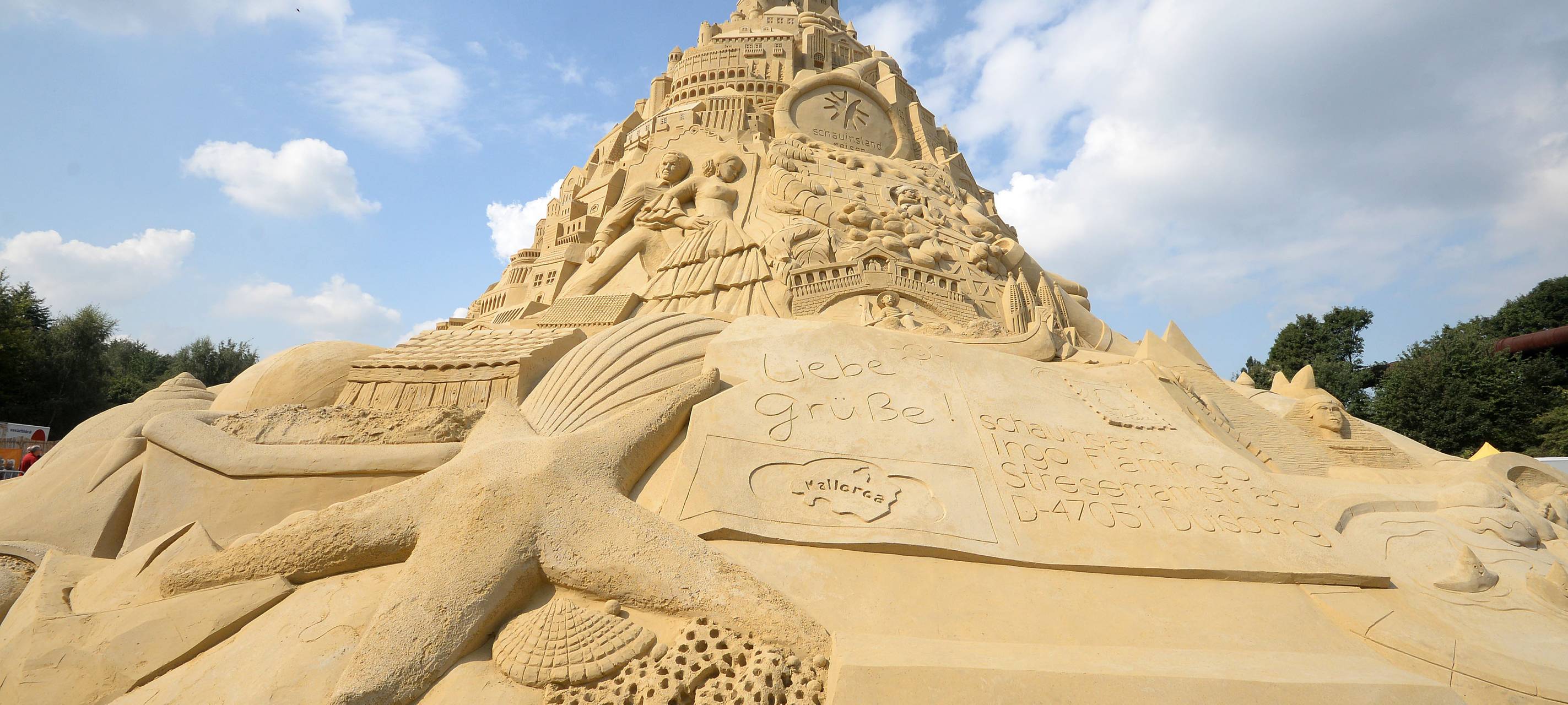 Weltrekordversuch im Landschaftspark Nord