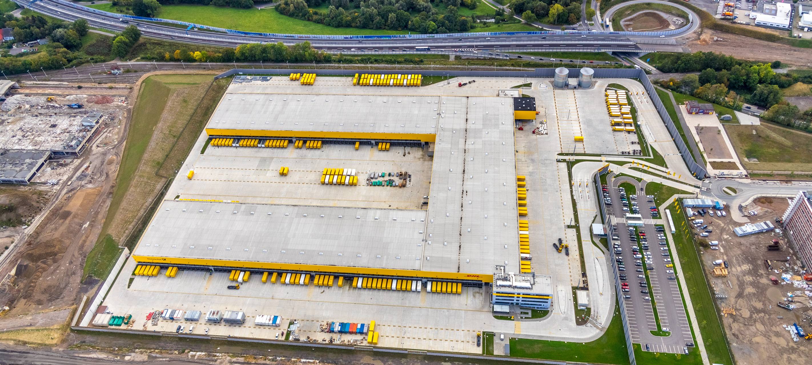 Neues Paketzentrum auf Opel-Gelände