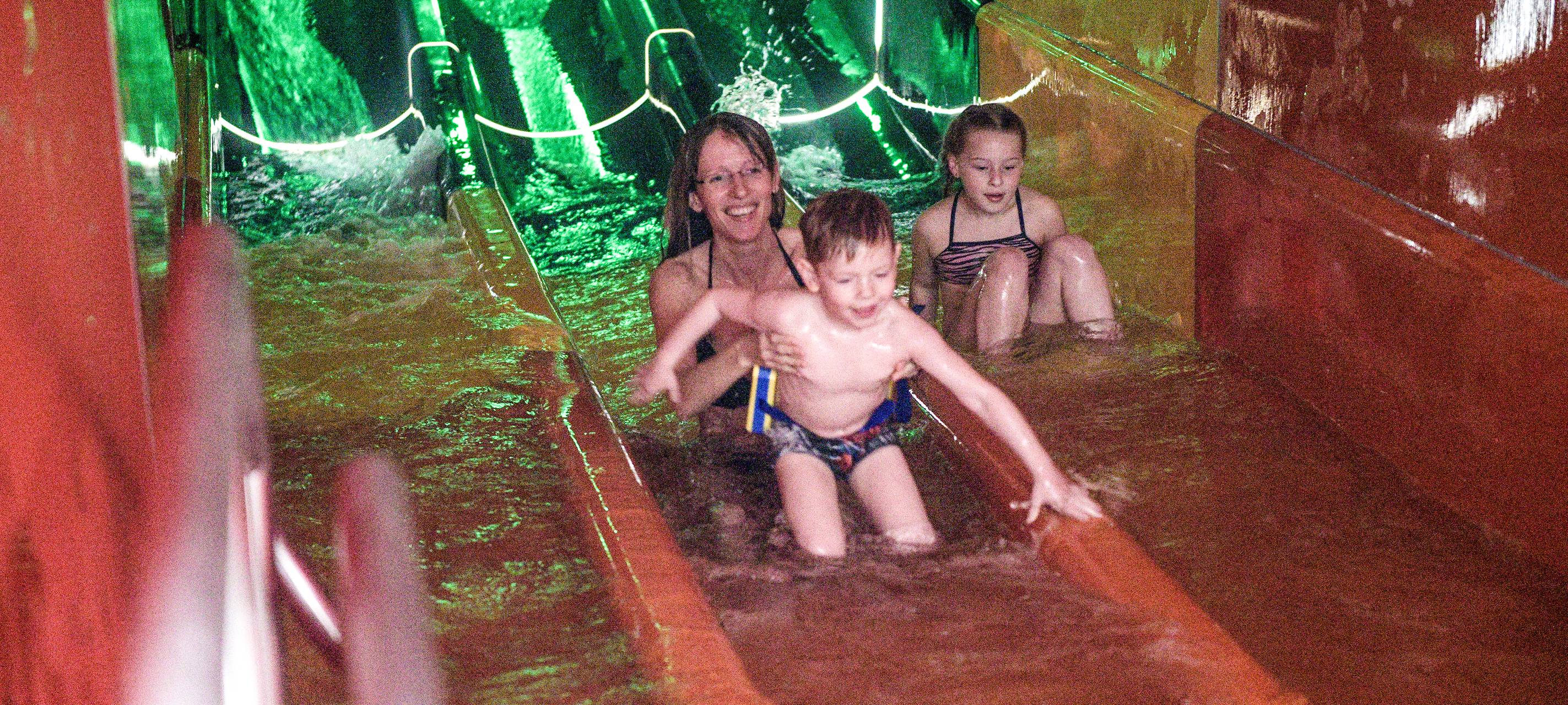 Wasserrutschen werden wieder freigegeben