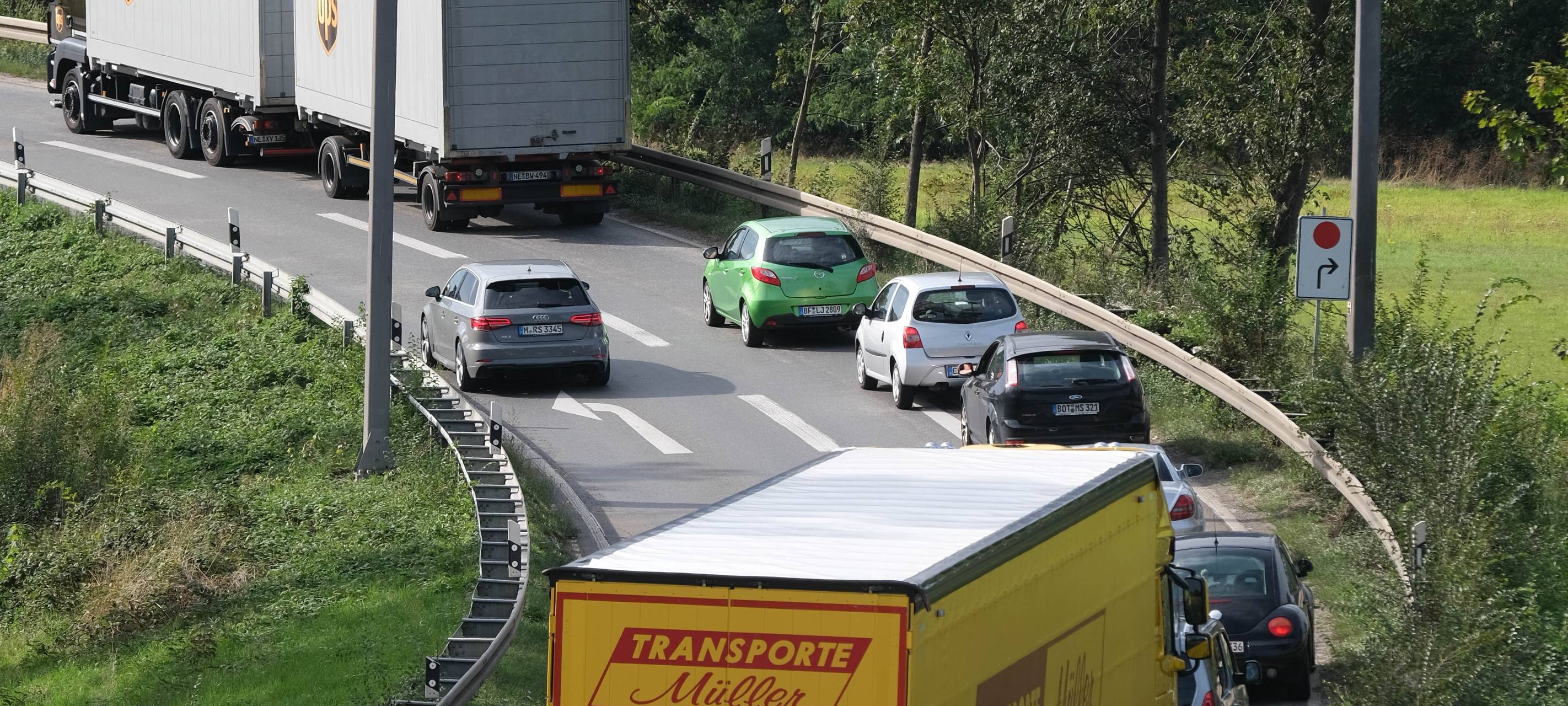 Kreuz Kaiserberg: Staureichste Strecke Deutschlands