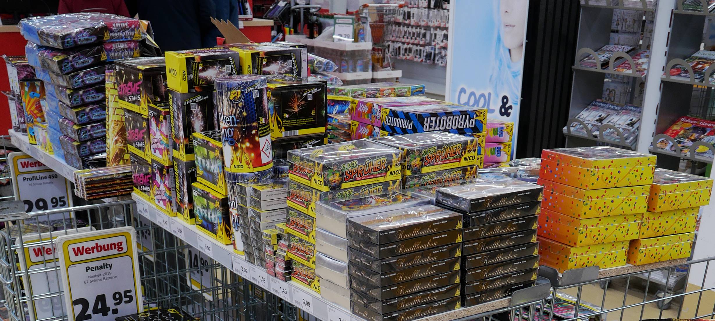 Pyrotechnik: Viele Verstöße bei Kontrollen