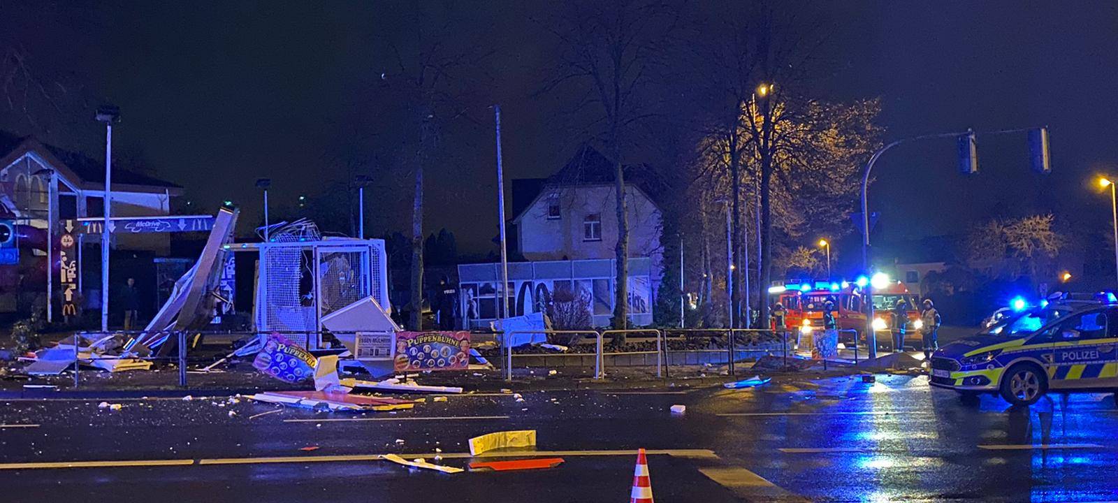 Erneut Automat gesprengt