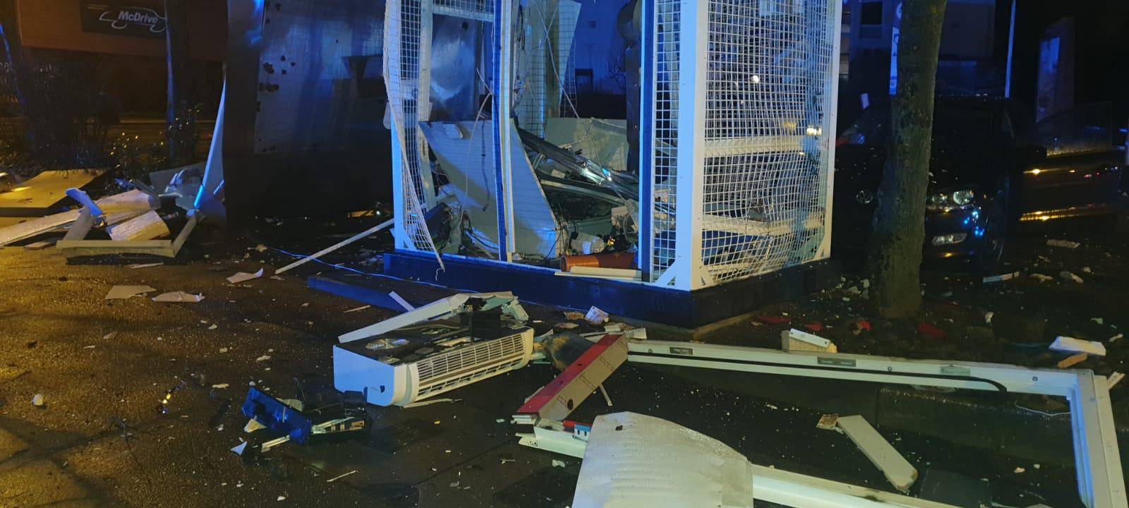 Erneut Automat gesprengt