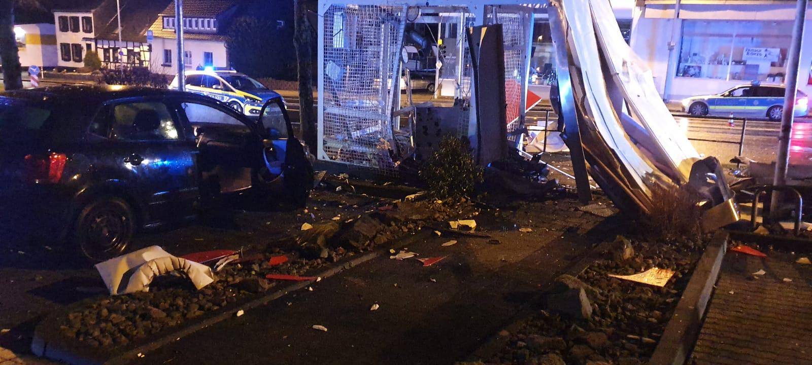 Erneut Automat gesprengt