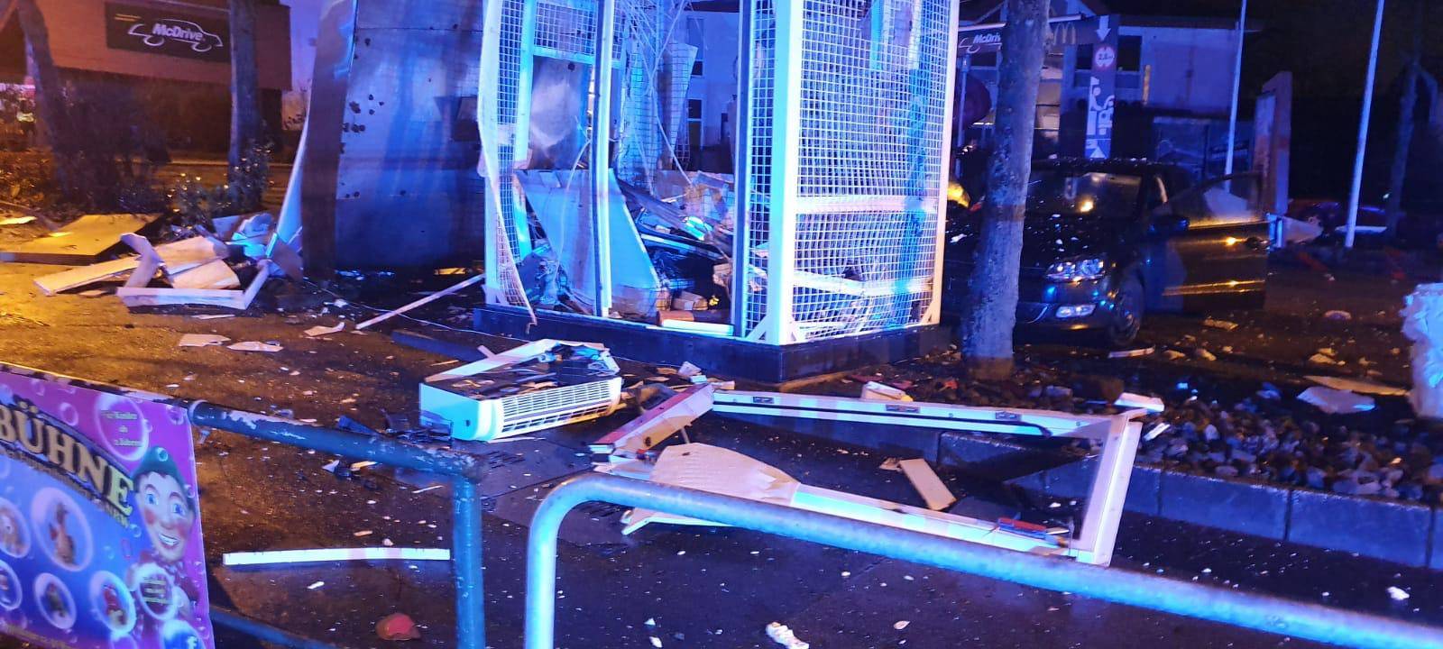 Erneut Automat gesprengt