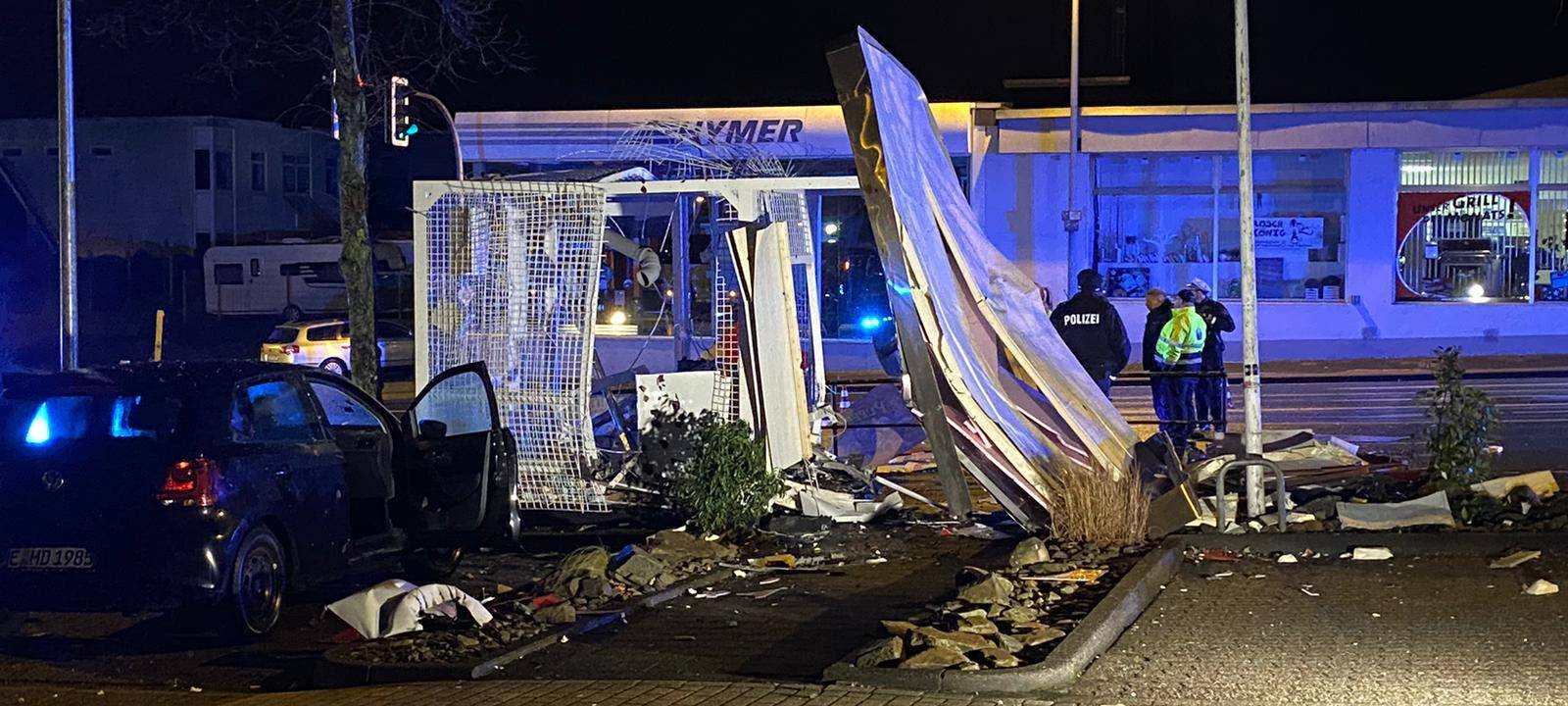 Erneut Automat gesprengt