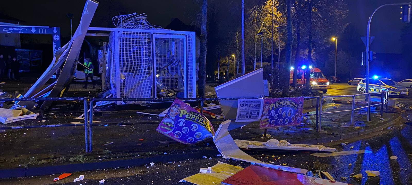 Erneut Automat gesprengt