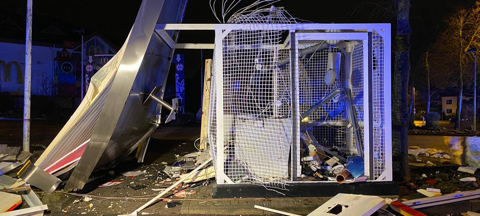 Erneut Automat gesprengt