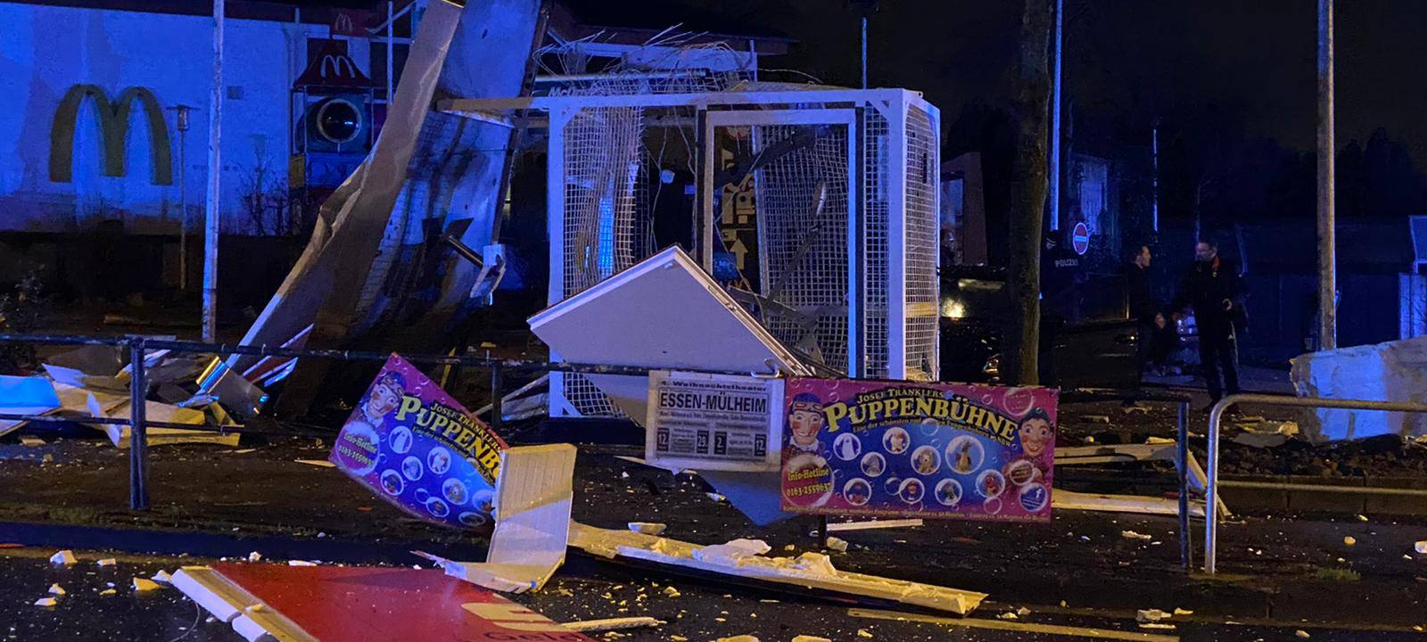 Erneut Automat gesprengt