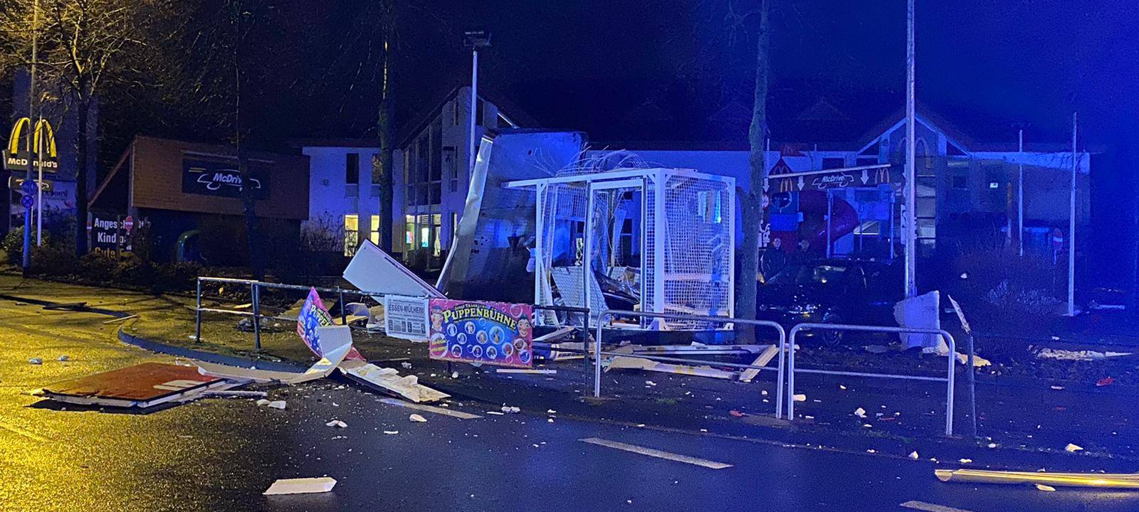 Erneut Automat gesprengt