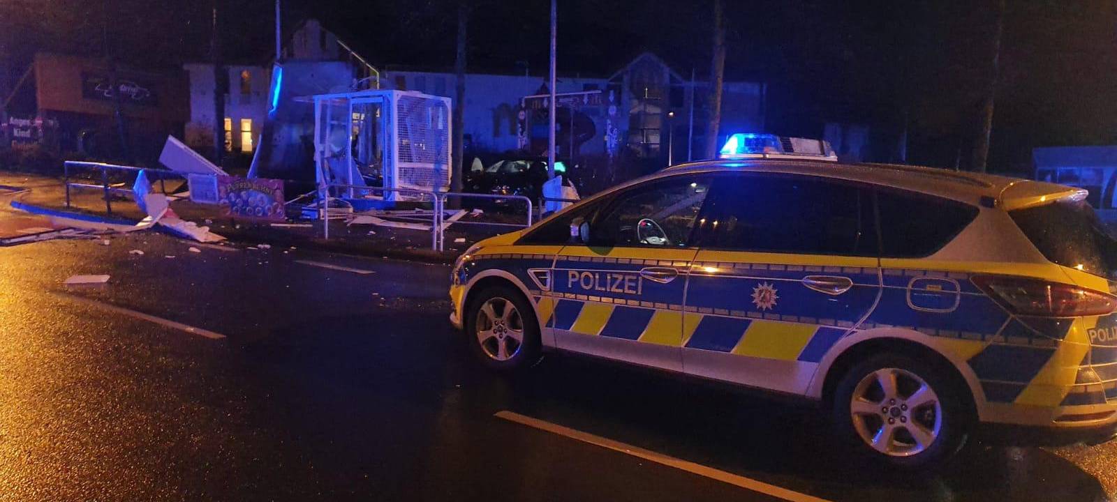 Erneut Automat gesprengt