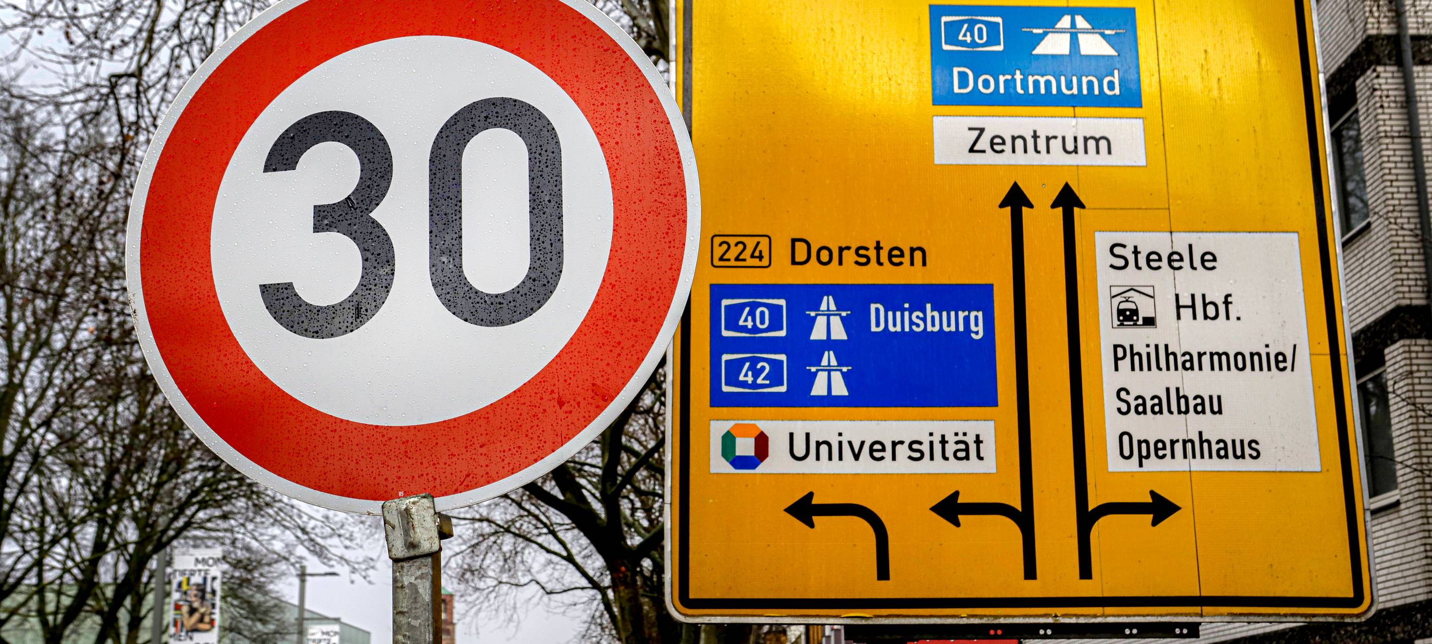 Tempo 30: Blitzer auf der Alfredstraße