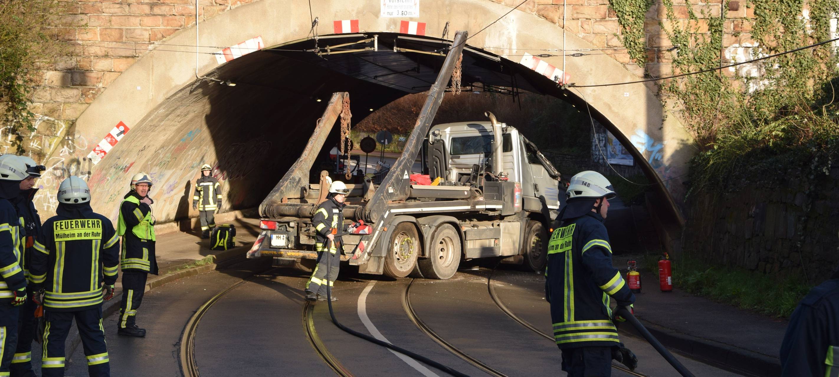 Unfall auf der Duisburger Straße