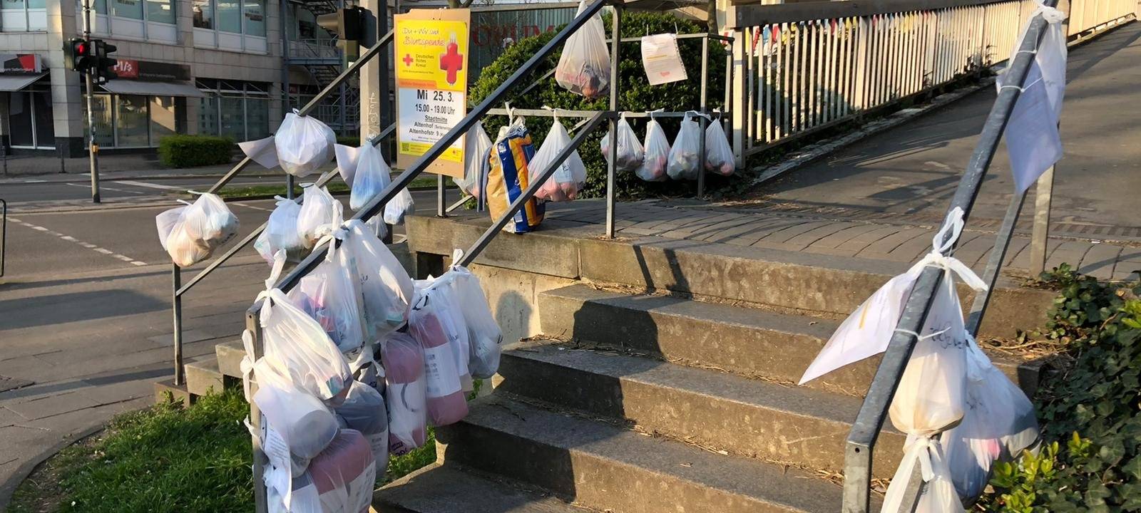 In Mülheim gibt es jetzt einen Gabenzaun