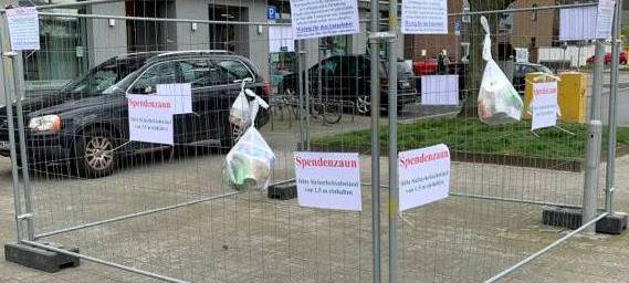 Gabenzaun in Oberhausen abgebaut