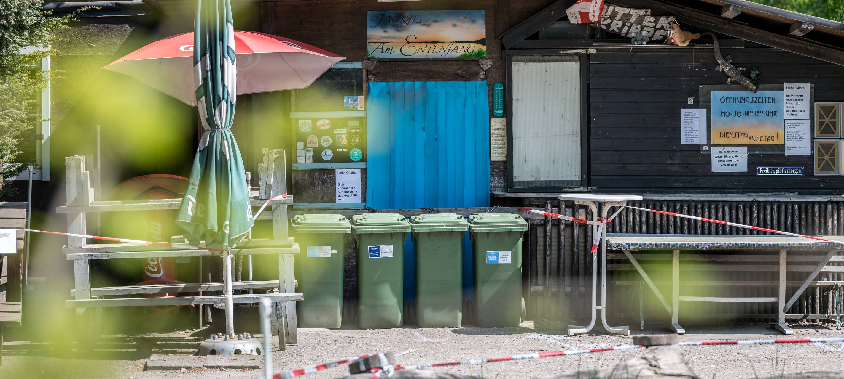 Kiosk am Entenfang bleibt dicht