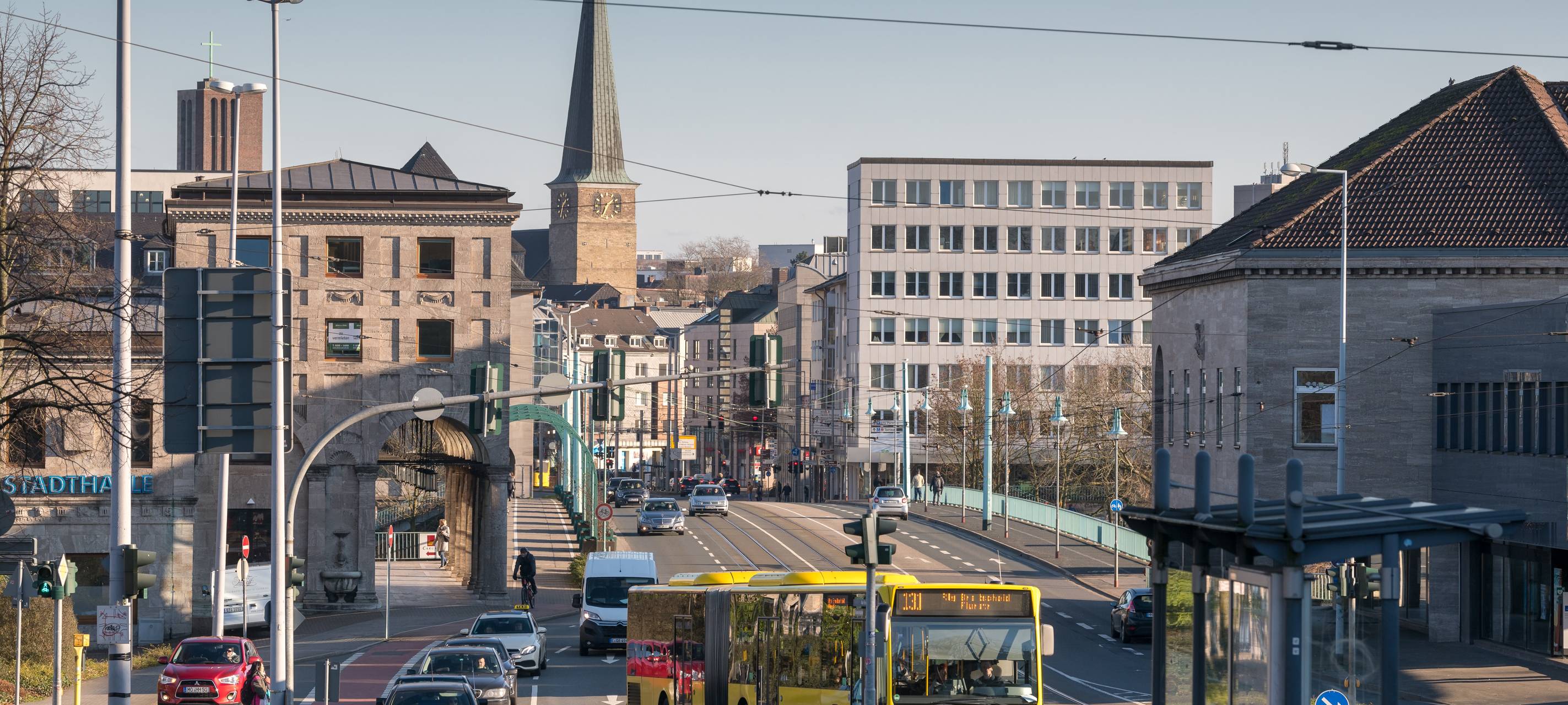 Busse fahren in Mülheim nach Streikfahrplan