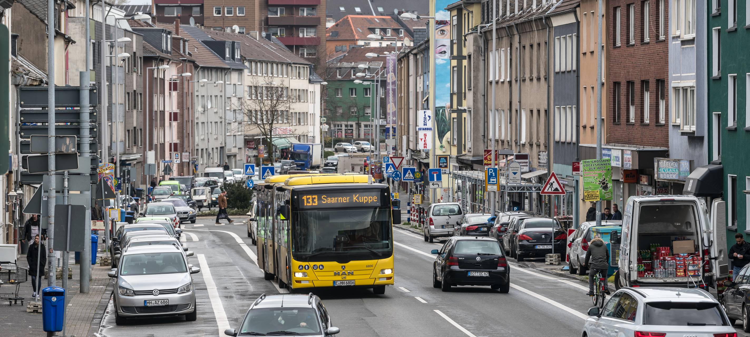 Keine Busse in Mülheim unterwegs