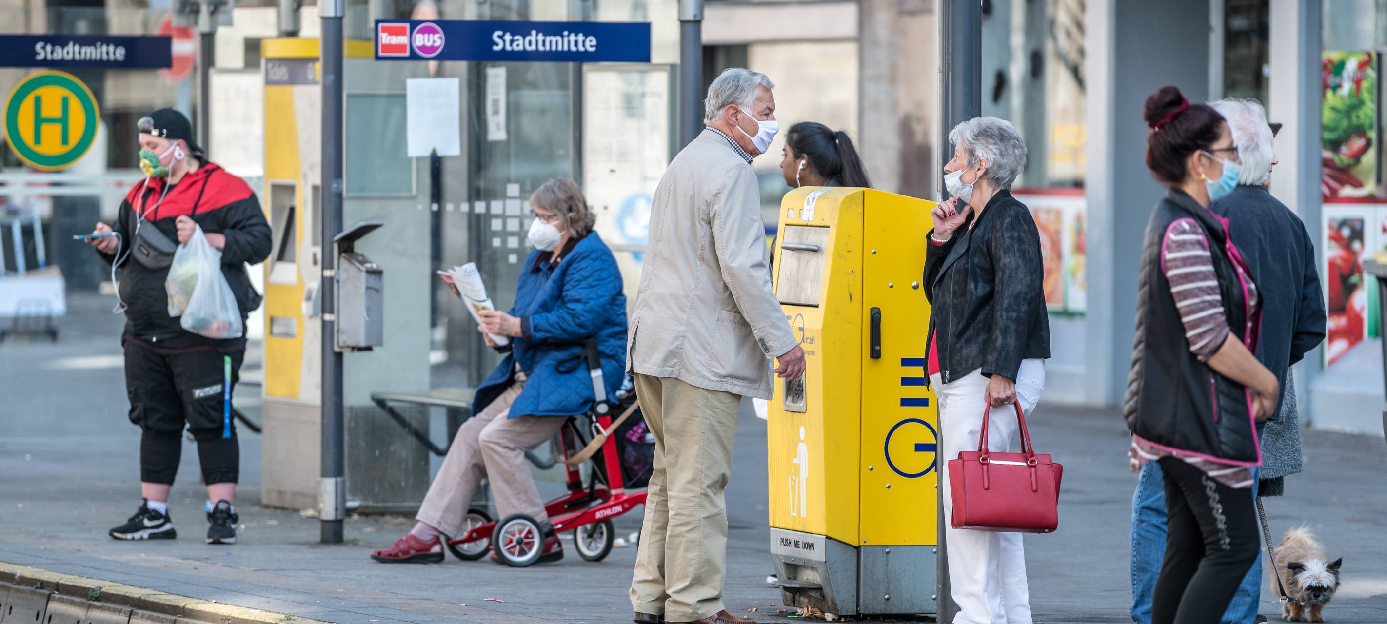 Maskenpflicht: Stadt setzt auf Vernunft und Einsicht